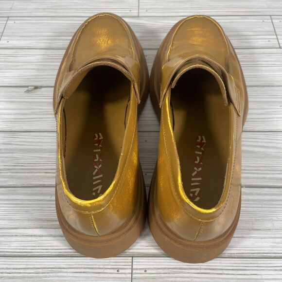 Camper Walden Men's Loafers Distressed Yellow Rare Size 9/42 - Picture 7 of 10